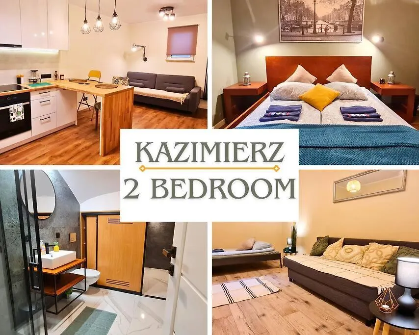 Modern 2 Bedroom Apartment/Kazimierz/Paulinska St. Krakow